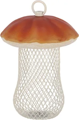 Produktbild von Esschert Design Futterstelle Steinpilz Braun-Beige - Eisen