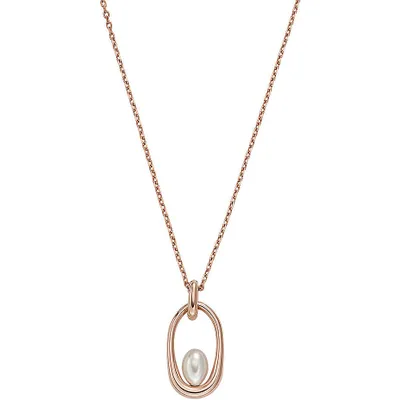Image de Colliers Skagen Rosé de 43 cm à 49 cm Collection Agnethe - femme