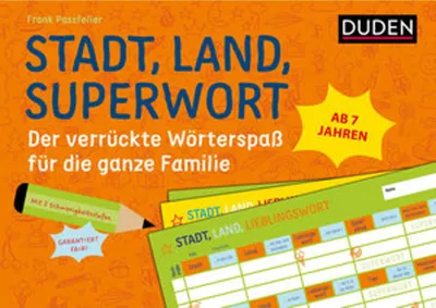 Produktbild von Stadt, Land, Superwort - Der verrückte Wörterspaß für die ganze Familie