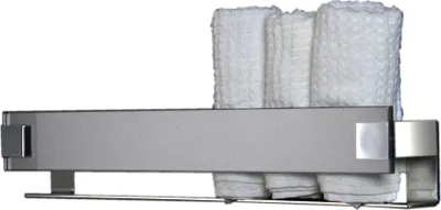 Produktbild von Gästetuchhalter, Wandhalter (anthrazit/waagerecht)