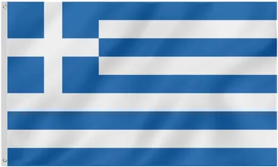 Produktbild von Griechische Flagge – Flagge von Griechenland – I Galanolefki – 150/90 cm – Polyester – Weltmeisterschaft – Europameisterschaft – Flagge – CHPN
