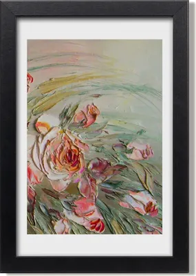 Produktbild von Bild 20x30 MDF-Rahmen, Wandkunst Rosen