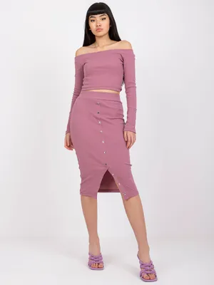 Produktbild von Rue Paris Set für Frauen Fua dunkelpink M