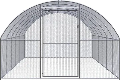 Immagine prodotto di Pollaio per Esterni 3x6x2 m in Acciaio Zincato