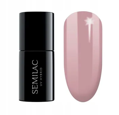 Produktbild von Semilac Hybridlack 372 Sandelholz Rosa 7 Ml