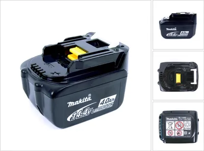 Obrázok produktu pre Makita BL1440, Batérie, Lithium-ion (Li-ion), 4 Ah, 14,4 V, Makita, Čierna