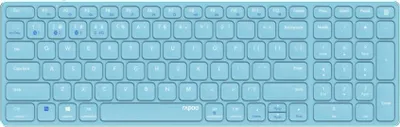 Produktbild von Kabellose Multi-Mode-Tastatur "E9700M", DE-Layout, Blau (00215397)