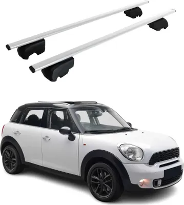 Image de Barres de toit Transversales pour Mini Countryman R60 2010-2016 ABE