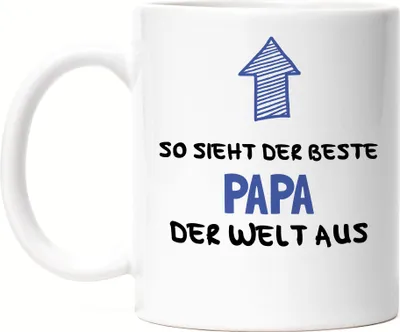 Produktbild von So Sieht Der Beste Papa Der Welt Aus Tasse Vatertagsgeschenk Für Besten Vater