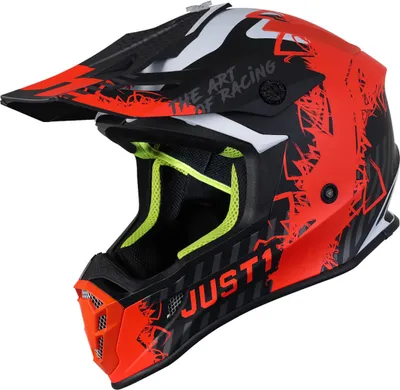 Produktbild von Just1 J38 Mask Motocross Helm Farbe: Orange/Schwarz, Grösse: XL (61/62)