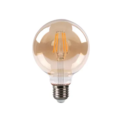 Produktbild von MasterLED - Leuchtmittel - Sockel E27 G125 - 2700 K Warmweiß - 650-560 lm - 6 W - 3-stufig dimmbar Amber - led e27 dimmbar