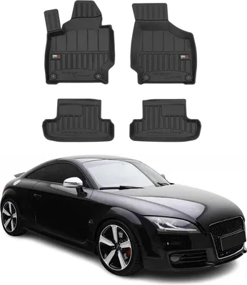 Zdjęcie produktu dla 2006-2014 Maty podłogowe Audi TT MK2 8J TPE czarne 4 szt