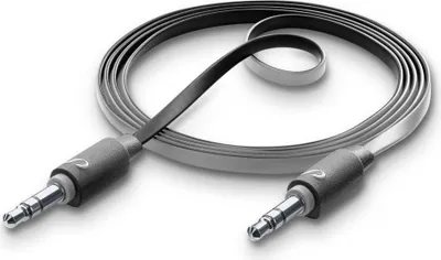 Produktbild von Cellularline Aux Music – Universal-Klinkenstecker 3,5 mm, 3,5 mm, 3,5 mm, 1 m, Schwarz