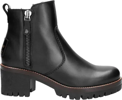 Image de Panama Jack Femmes Bottes Fermeture éclair Noir Loisirs, Taille:40 EU