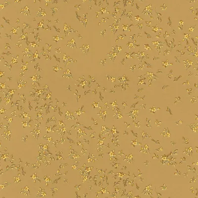 Image de Profhome 935853-GU Papier peint floral brillant or 7,035 m2