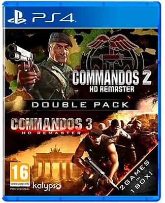 Produktbild von Kalypso Commandos 2 & 3 - HD Remaster Double Pack, PlayStation 4, T (Jugendliche)