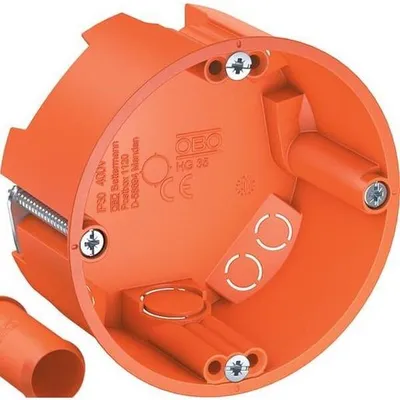 Immagine prodotto di OBO Bettermann 2003800 Scatola per dispositivi da parete (Ø x P) 68 mm x 35 mm 25 pz