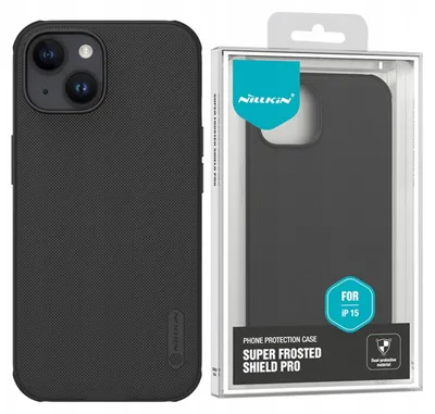 Image de Wzmocnione Etui Do Iphone 15 Plus Nillkin Super Frosted Shield Pro - Czarne