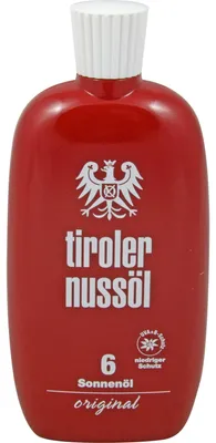 Produktbild von Tiroler Nussöl orig.Sonnenöl wasserfest Lsf 6 150 ml