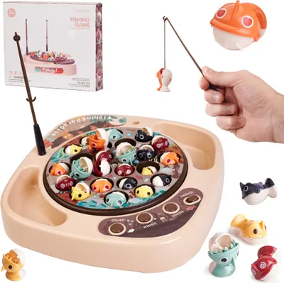 Produktbild von KIK KX5608 Familienspiel Hungry Fish - 24 Fische