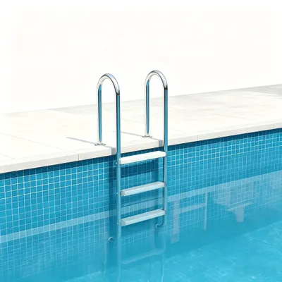 Produktbild von YZNAHRE Poolleiter Edelstahl 3 Stufen 132cm Hoch Pool Leiter mit Handlauf Demontage Schwimmbad Leiter Bis 150KG Rutschfest Einbauleiter