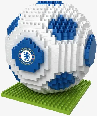 Produktbild von Team Merchandise Chelsea 3d Brxlz Ball Puzzle Blau  Blau One Size