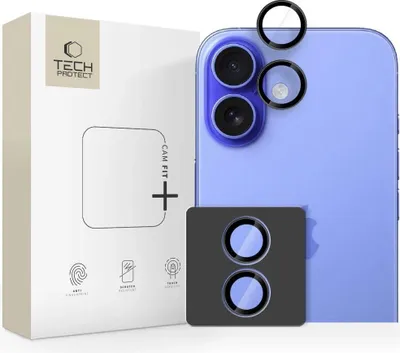 Image de Tech-Protect Camring Fit+ Camera Cover pour Iphone 17 - Noir