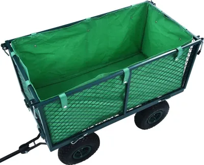 Produktbild von Stabli Gartenwagen-Einlage Grün Stoff - Bollerwagen DE323887 - Bollerwagen
