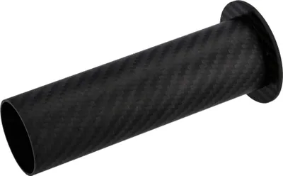 Produktbild von Staubschutzhülse, Flanschhülse, Echt-Carbon, für Enduro-Federbein - für S51, S50, S70, S53, S83, MZ, ETZ
