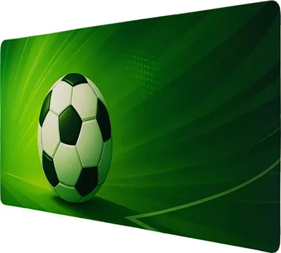 Produktbild von Fußball Schreibtischunterlage 89x40cm XXL Mauspad für Sportfans und Büros