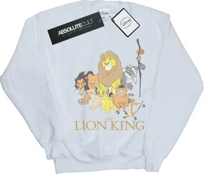 Produktbild von Disney - "The Lion King" Sweatshirt für Damen BI22114 (S) (Weiß)