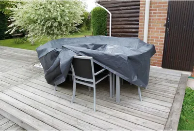 Obrázok produktu pre Prírodný obal na záhradný nábytok pre okrúhle stoly 205x205x90 cm