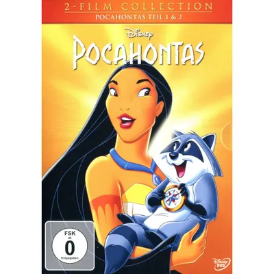 Obrázok produktu pre Pocahontas 1&2 (DVD) DP Disney Classic Double Pack, Slipcase, 2Disc - Disney - (DVD Video / Cartoon)