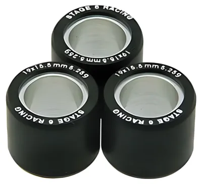 Produktbild von Variomatikgewichte Stage6 17 x 12 mm 8,25 g 3 Stück Kunststoff ummantelt