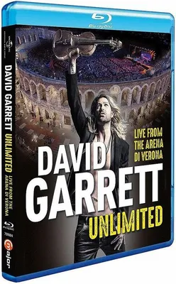 Obrázok produktu pre David Garrett: Unlimited (Live From The Arena Di Verona) - - (Blu-ray Video / Pop / Rock)