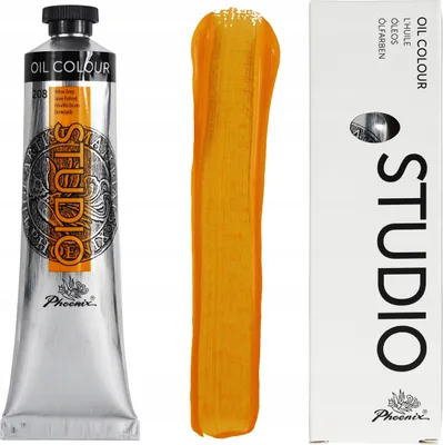 Obrázok produktu pre Olejová farba 120ml Phoenix Yellow Deep - 208