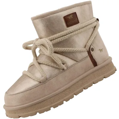 Immagine prodotto di Stivali da donna Mustang, foderati, color beige, modello 36M0152003-cream