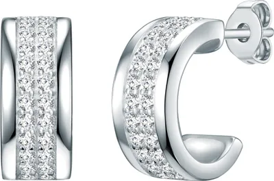Produktbild von Rafaela Donata Creolen Sterling Silber Zirkonia 50110059