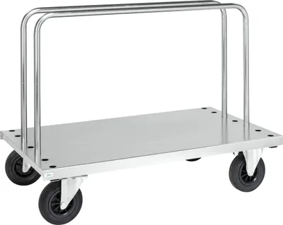 Produktbild von Kongamek Plattenwagen verzinkt 1250x700x945mm mit 2 Ladebügeln ohne Bremse