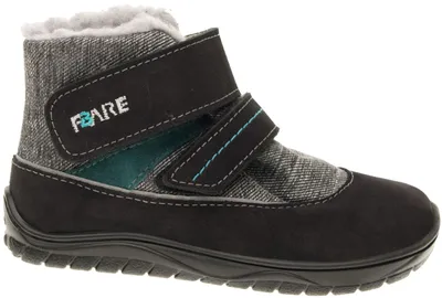 Produktbild von FARE BARE BJORNKY Kinder-Winterstiefel wasserdicht schwarz-grau – Größe 27