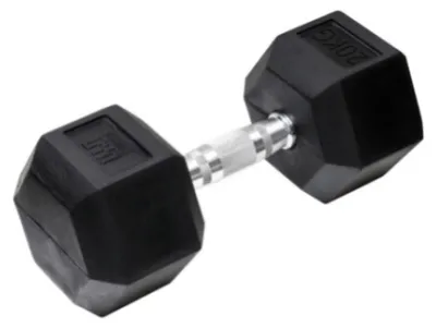 Imagen del producto de Orange Gym – Mancuerna hexagonal – 20kg