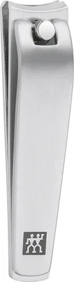 Produktbild von ZWILLING Nagelknipser für Fingernägel, Hochwertiger Nagelschneider aus Mattiertem Edelstahl für Füße und Hände, 60 mm