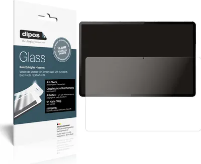 Produktbild von 2x Schutzfolie für Lenovo Tab P11 Pro matt - Anti-Shock 9H Folie dipos Glass Kunststoffglas