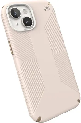 Produktbild von Hülle für Apple iPhone 17e/16e/15/14/13 - Speck Presidio2 Grip Back Cover - Beige