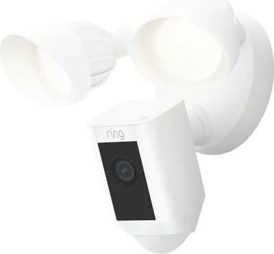Produktbild von Amazon Ring Floodlight Cam Wired Plus White
