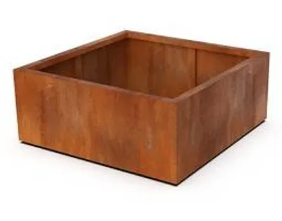 Productafbeelding van Plantenbak Artesa roestkleurig 120x120x40 cm Geroba