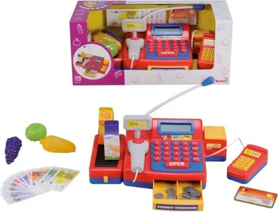 Immagine prodotto di Simba Toys 104525700 Cassa del supermercato con scanner