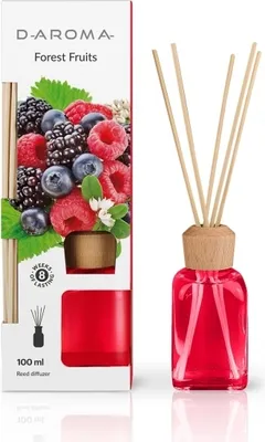 Produktbild von Duftdiffusor D-aroma Reed Diffuser 100ml Waldfrüchte Lufterfrischer