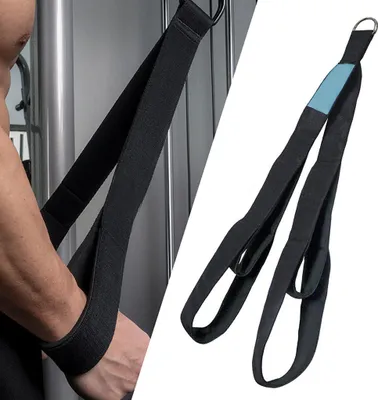 Produktbild von Handring Robustes Gurtband Trizeps-Verlängerungsgurt Stark Genähtes Hochelastisches Zugseil Fitnessgerät