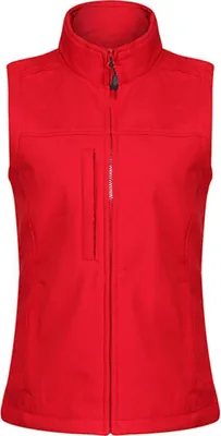 Immagine prodotto di Regatta TRA790 | Damen Flux Softshell Bodywarmer / Waistcoat - Colore: Classic Red/Seal Grey (Solid) - Taglia: 44 (18)
